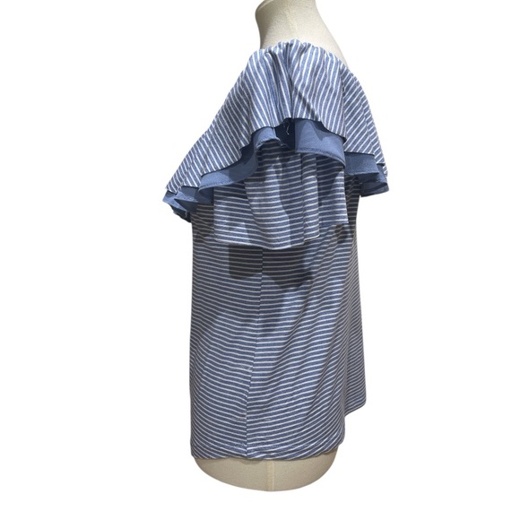 Hem & Thread Off-the-Shoulder Ruffled Top Size Large New - Picture 3 of 11